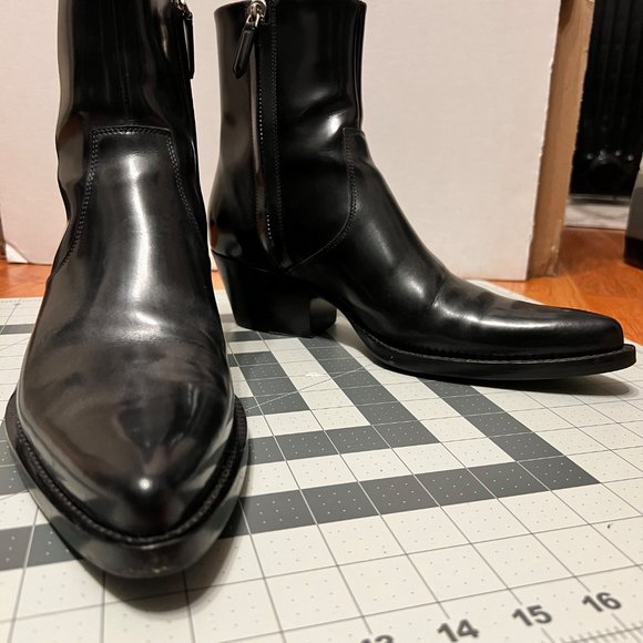 Calvin Klein 205W39NYC x Raf Simons Leather Boots - Picture 2 of 5